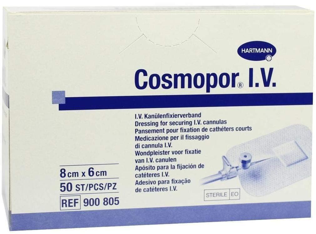 COSMOPOR I.V. Cannula Fixing Bandage Pack of 50