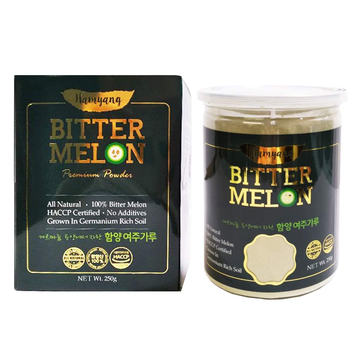 Premium Quality Organic Hamyang Bitter Melon Powder 250g Momordica Charantia (여주)