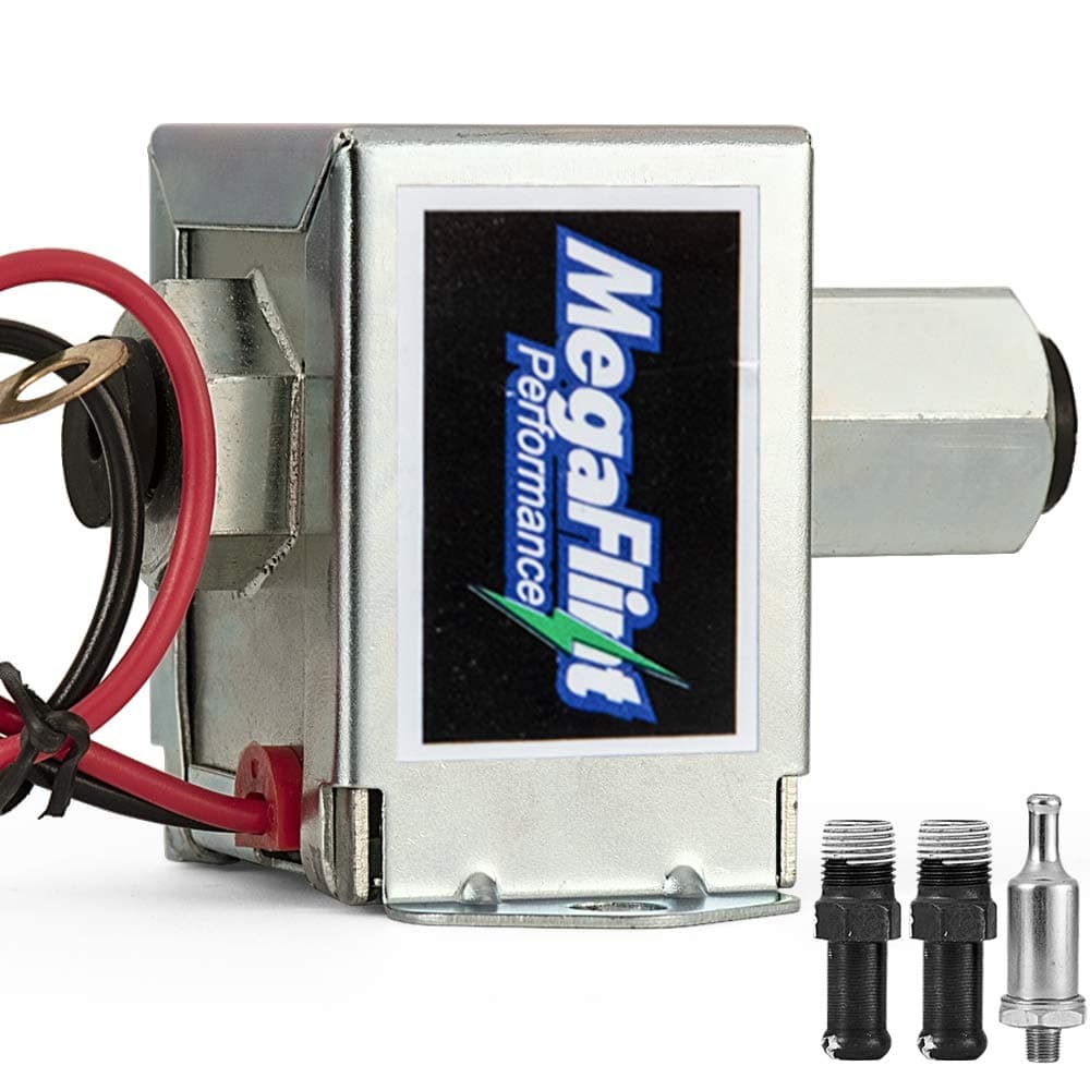 12V Universal Electric Fuel Pump Metal Solid Petrol & Diesel (4-7 PSI)