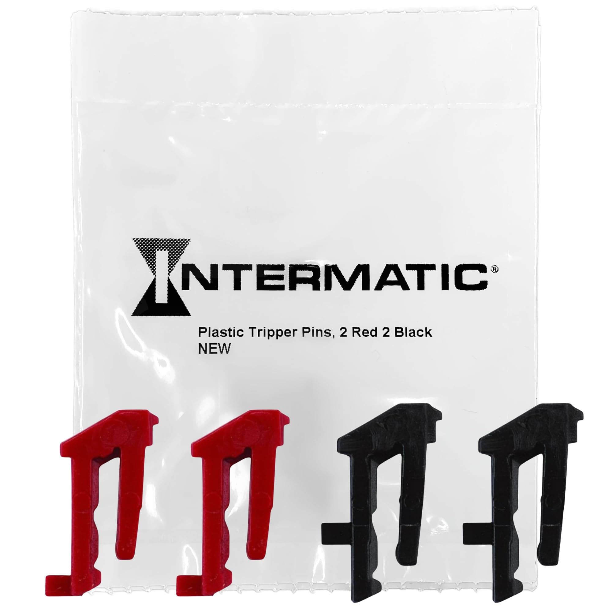 Intermatic Cycle Timer Plastic Tripper Pins, 2 Red 2 Black