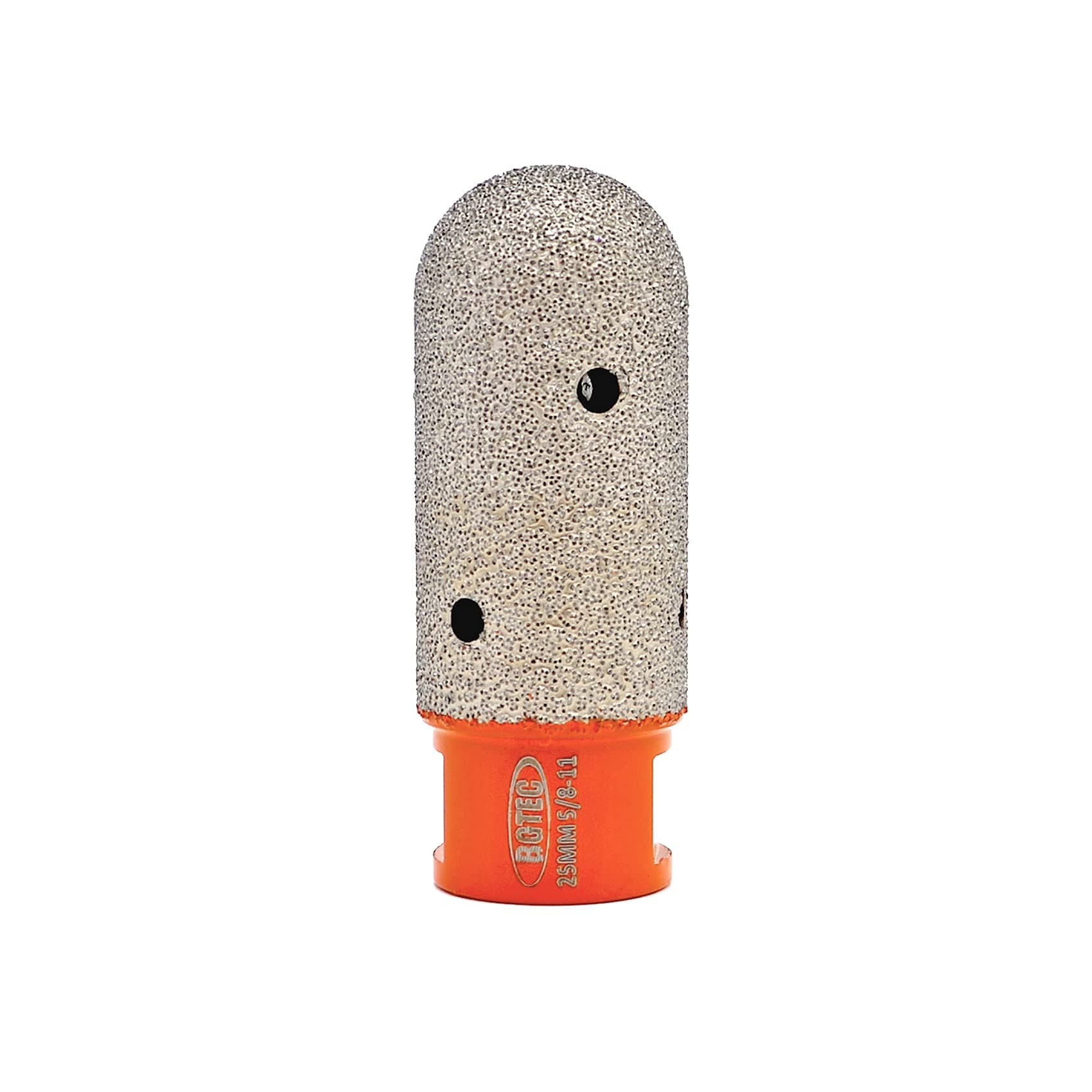 BGTEC Diamond Finger Bit 25mm Vacuum Brazed Diamond Milling Bit Enlarging and Shaping Round Bevel Existing Holes for Tile Stone Porcelain Hard Ceramic Marble Granite Countertop