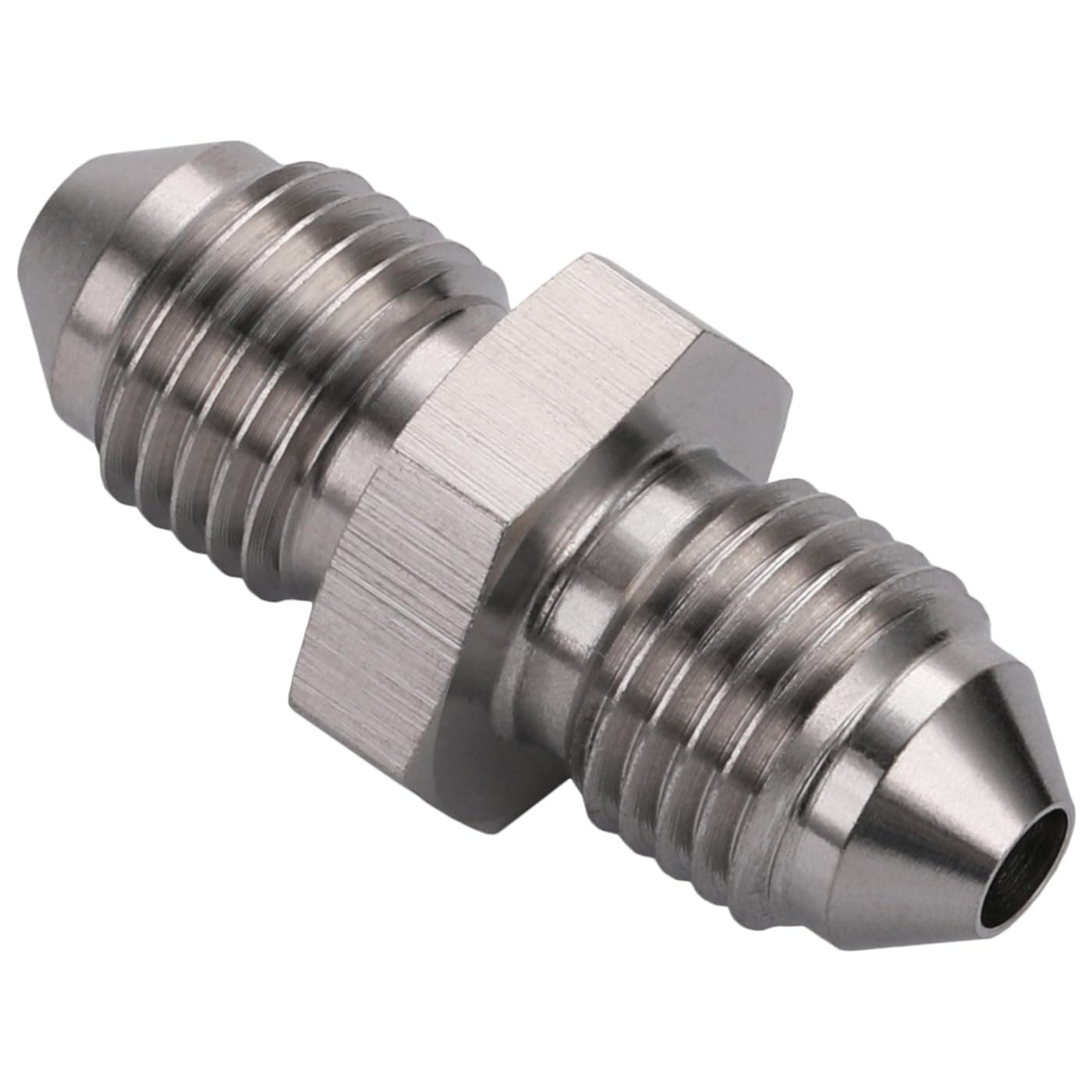 3AN Male to 3AN Male Stainless Steel Brake Clutch Fuel Oil Fitting Adapter Coupler