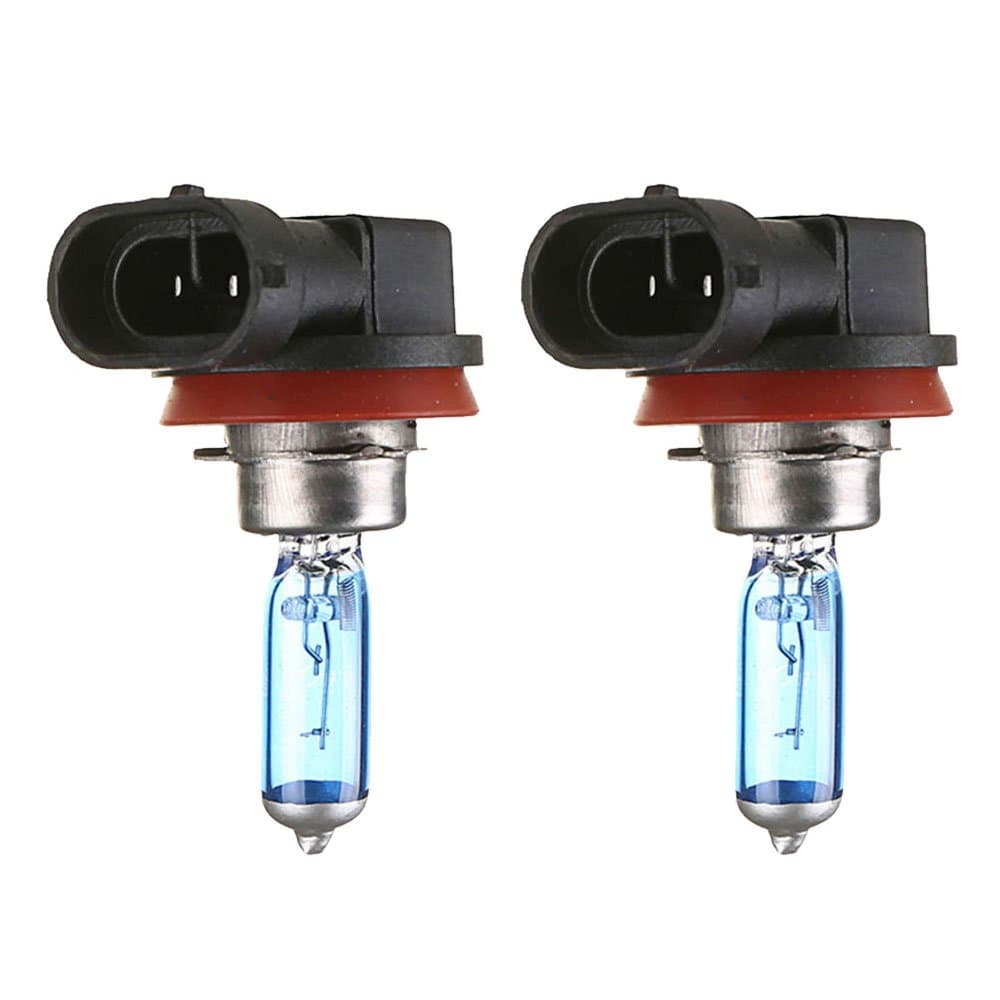 2 X Car Vehicle Bright H11 100W 6000K Xenon Gas Halogen Headlight White Light Lamp Bulbs