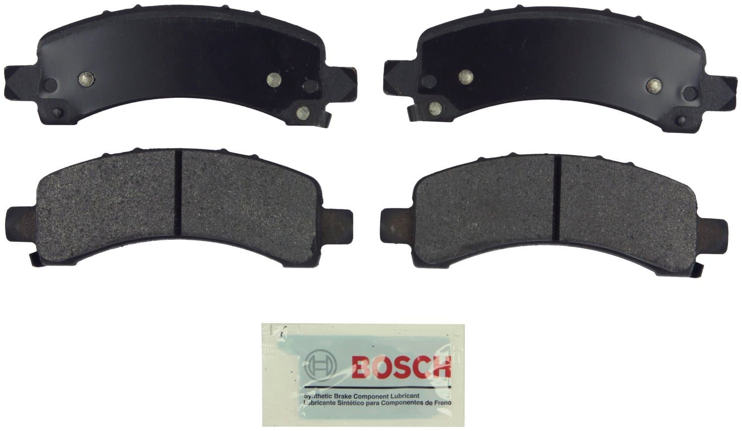 BOSCH BE974A Blue Ceramic Disc Brake Pad Set - Compatible With Select Cadillac Escalade; Chevrolet Avalanche 1500, Express 1500, Suburban 1500, Tahoe; GMC Savana 1500, Yukon, Yukon XL 1500; REAR