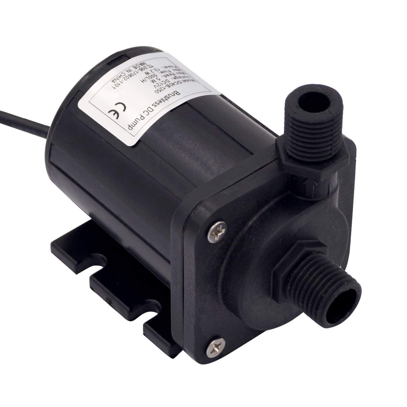 Water Pump DC 12V Submersible Pump Pond Pump Aquarium Pump Centrifugal Oil 500L/H 5M/16ft/13.2W