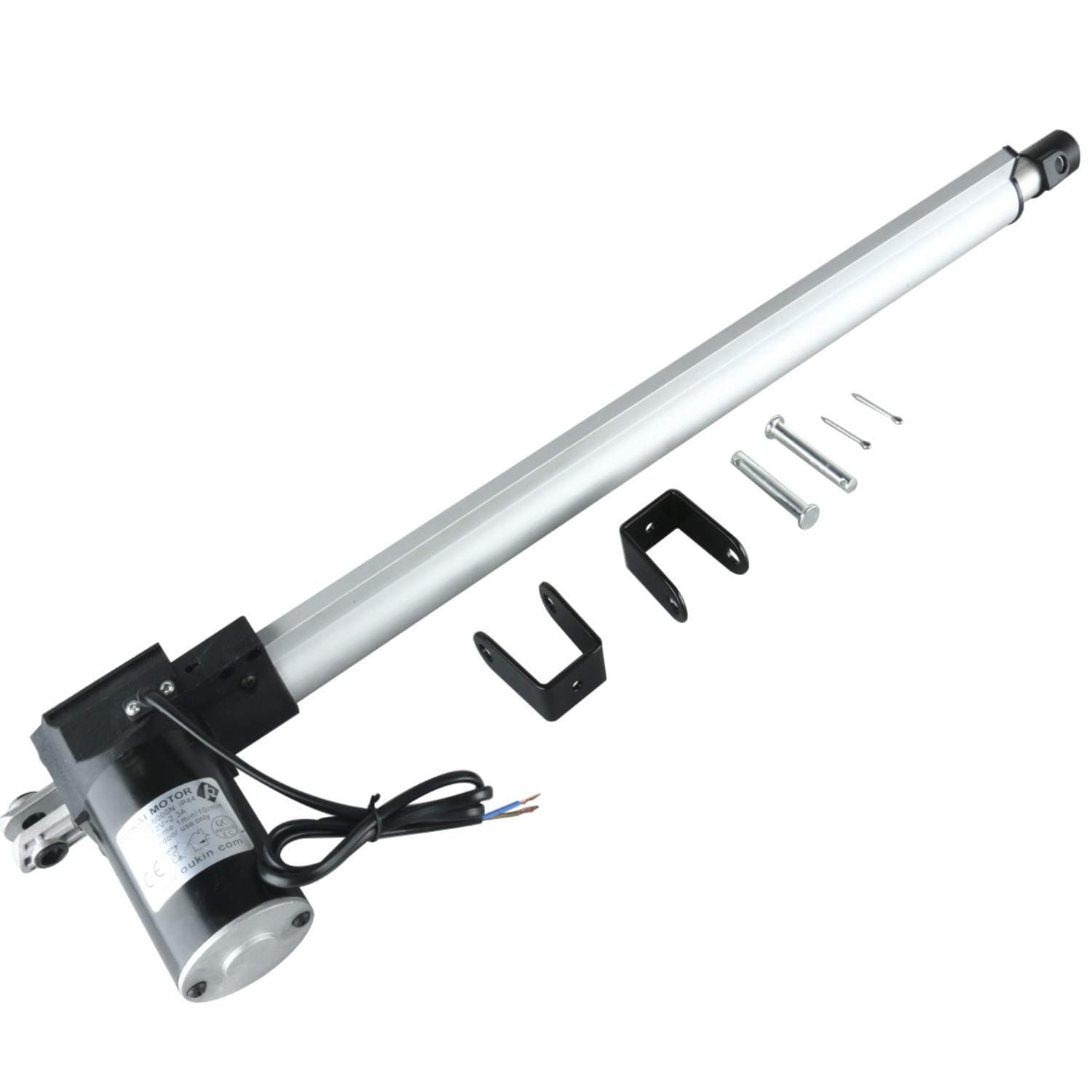 DC 12V 20 Inch Stroke Linear Actuator with Mounting Bracket 500MM 6000N/1320LB Maximum Load for Recliner TV Table Lift Massage Bed Electric Sofa Linear Actuator