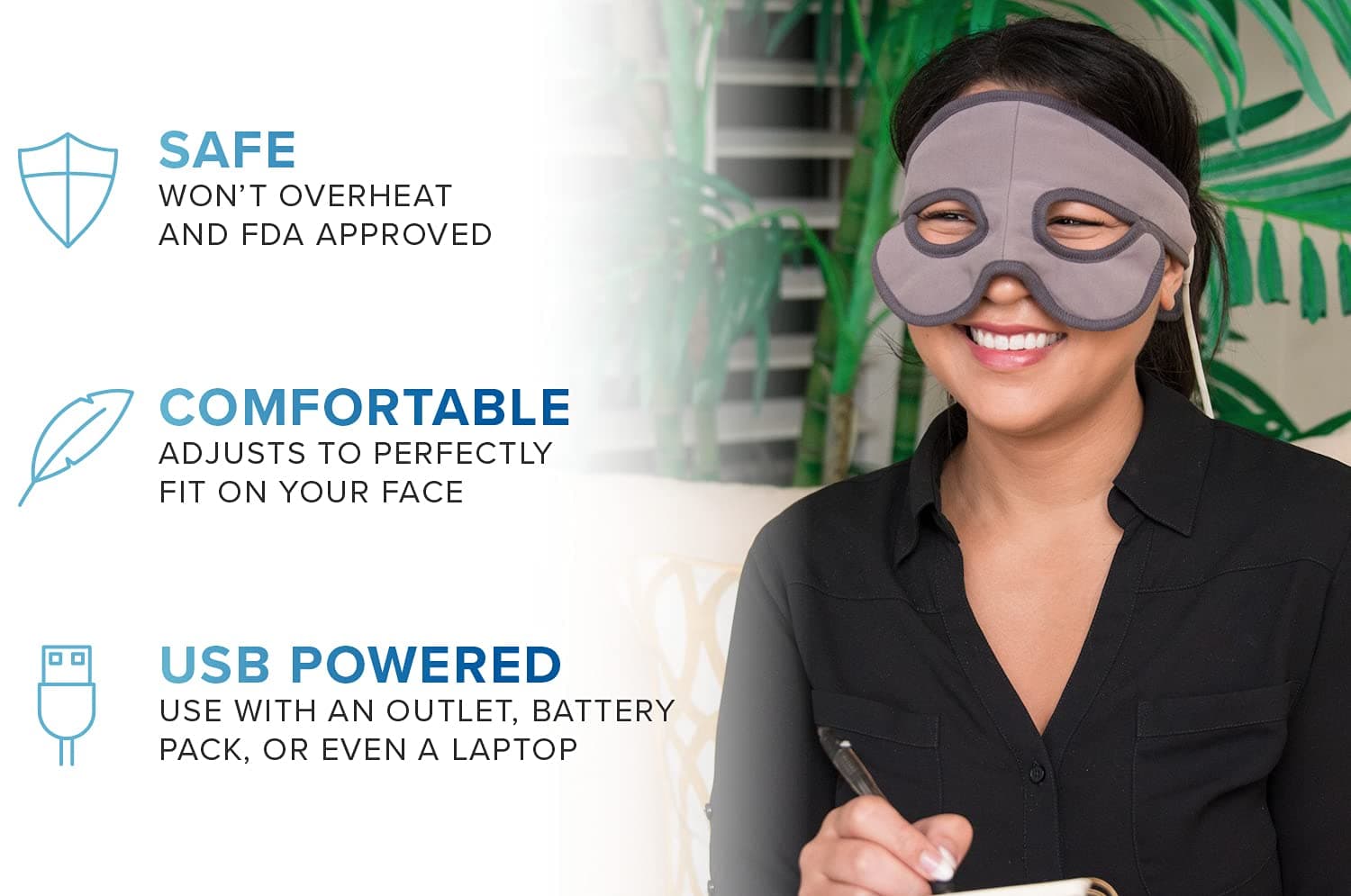 Sniff Relief Heated Electric Sinus Mask