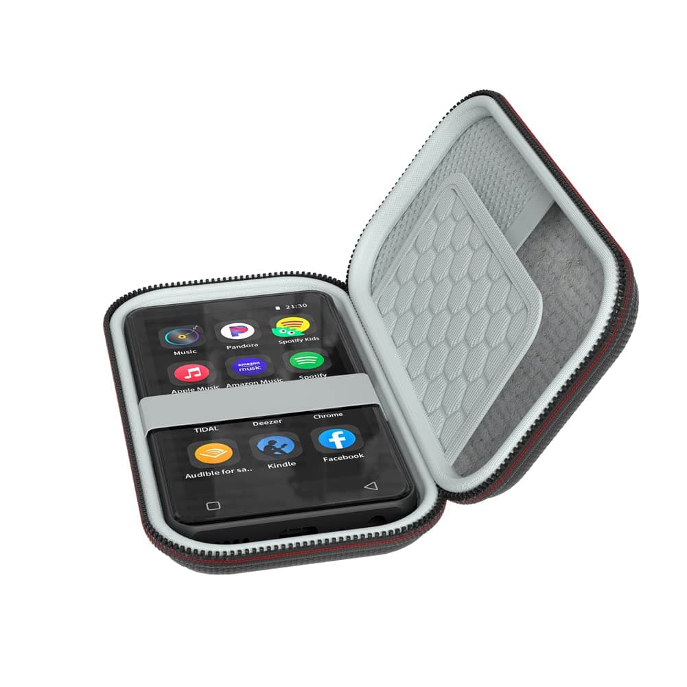 MP3 MP4 Player Case for Innioasis MP3 Player 4 inch Full Screen Touch G1 G3 G5 Music Player Fit for Earbuds, USB Cable, Memory Card