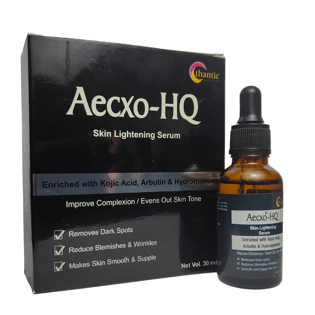 HQ Skin Lightening Serum with Kojic Acid and Hyaluronic Acid (30ml) | Natural Skin Lightening, Whitening & Dark Spot Remover for Face & Neck