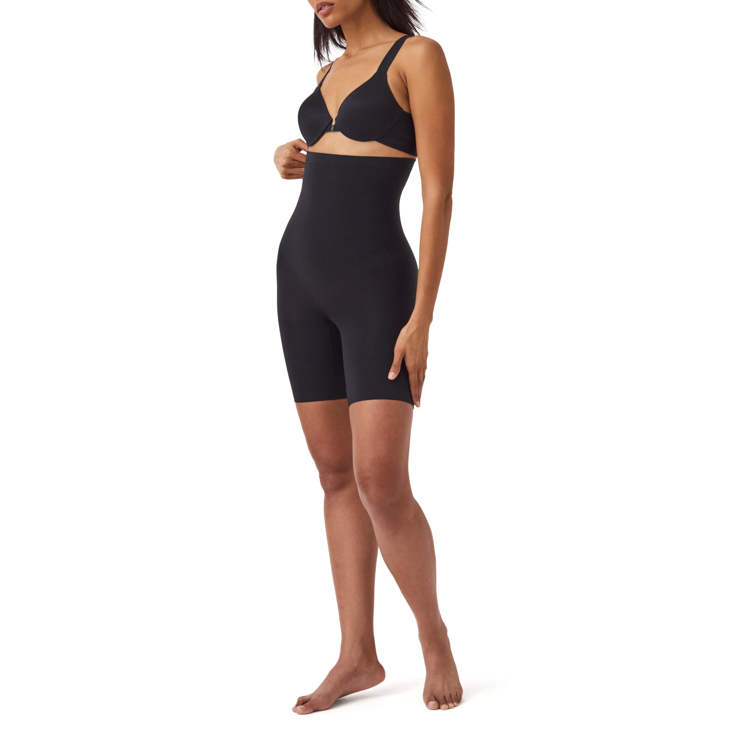 SPANX SPANXsculpt Power Series High-Waisted Mid-Thigh Short - Lightweight, All-Day Comfort - Core Control Shapewear
