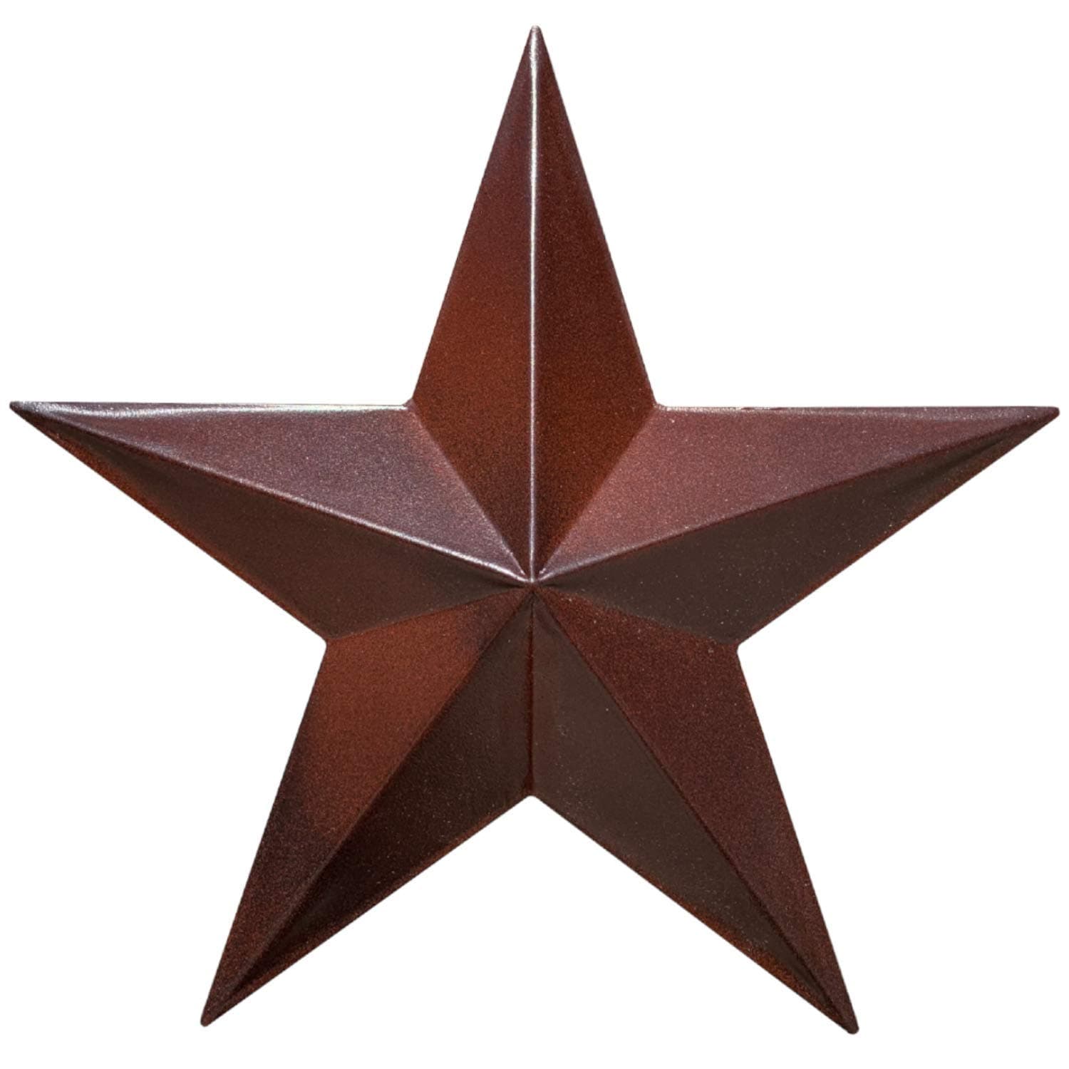 Barn Star - Metal Stars for Outside Texas Stars Art Rustic Vintage Western Country Home Farmhouse Wall Decor (11")