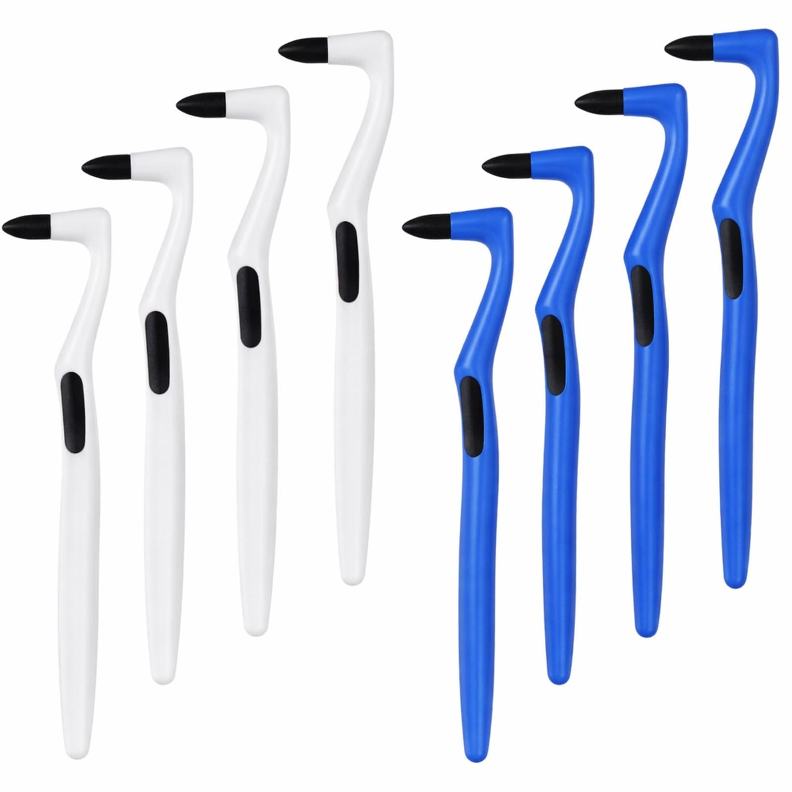 8 Pieces Tooth Stain Eraser Tooth Stain Removers Tartar Remover Plaque Remover for Teeth Dental Polisher Cleaning Kit for Whitening Polishing