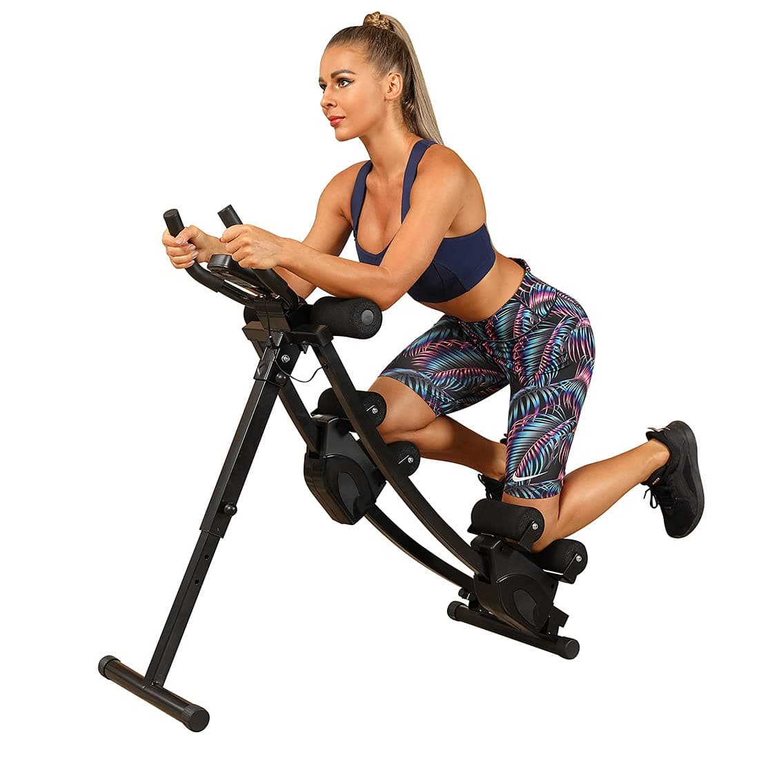 WINBOX Ab Machine Multi-Functional Exercise Equipment for Home Gym, Height Adjustable Abs Workout Equipment