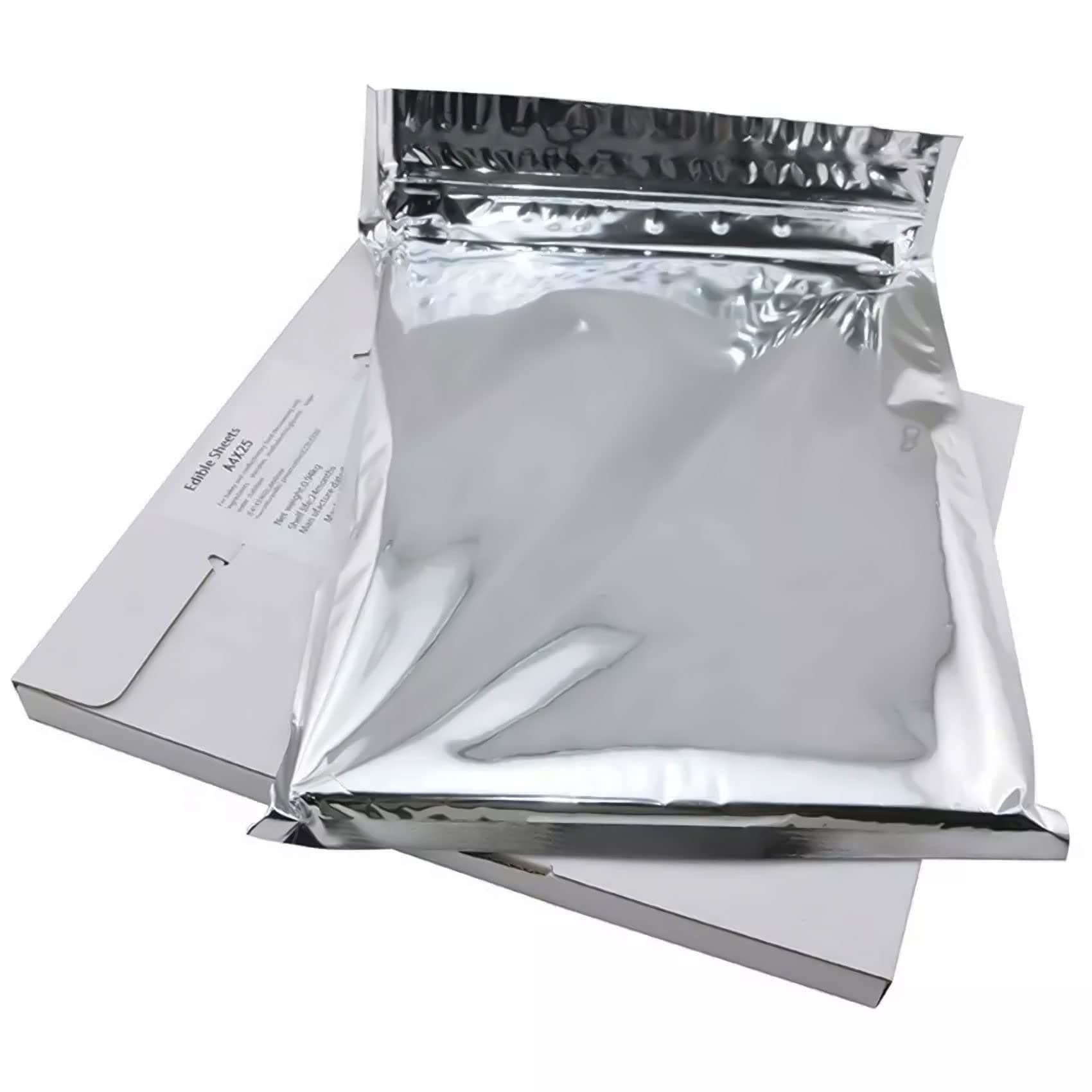 25 Pcs Edible Paper 11.7" X 8.3" A4 Frosting Sheets Icing For Cakes Printable Sugar Cake In Resealable Packaging Toppers