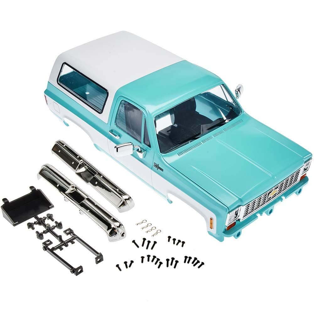 RC4WD PAINTED Chevrolet Blazer Hard Body Complete Set TEAL Z-B0150 Chevy K5