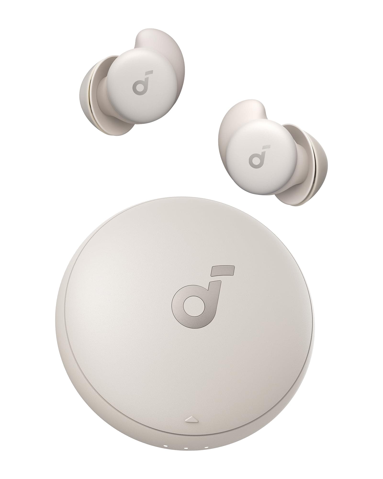 Soundcore Sleep A20 Earbuds by Anker, Noise Blocking, Comfy for Side Sleepers, AI Brainwave Audio, 80H Playtime, Stream Content via Bluetooth 5.3, Sleep Monitor, Personal Alarm