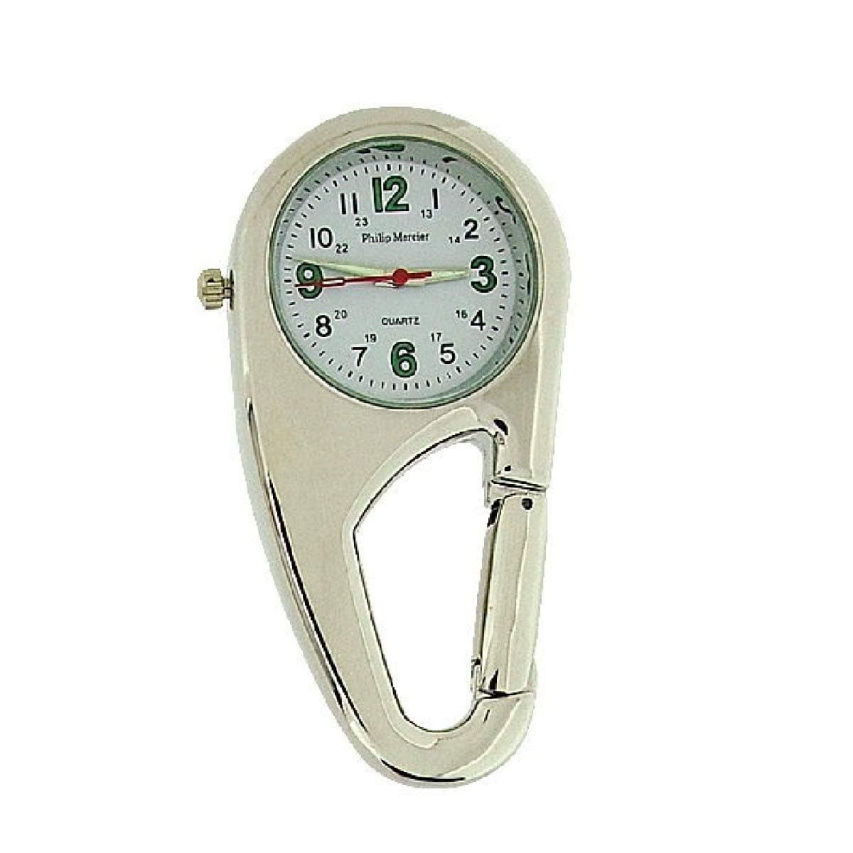 Clip On Doctors Nurses Unisex Carabiner Pocket Fob Watch NW09A