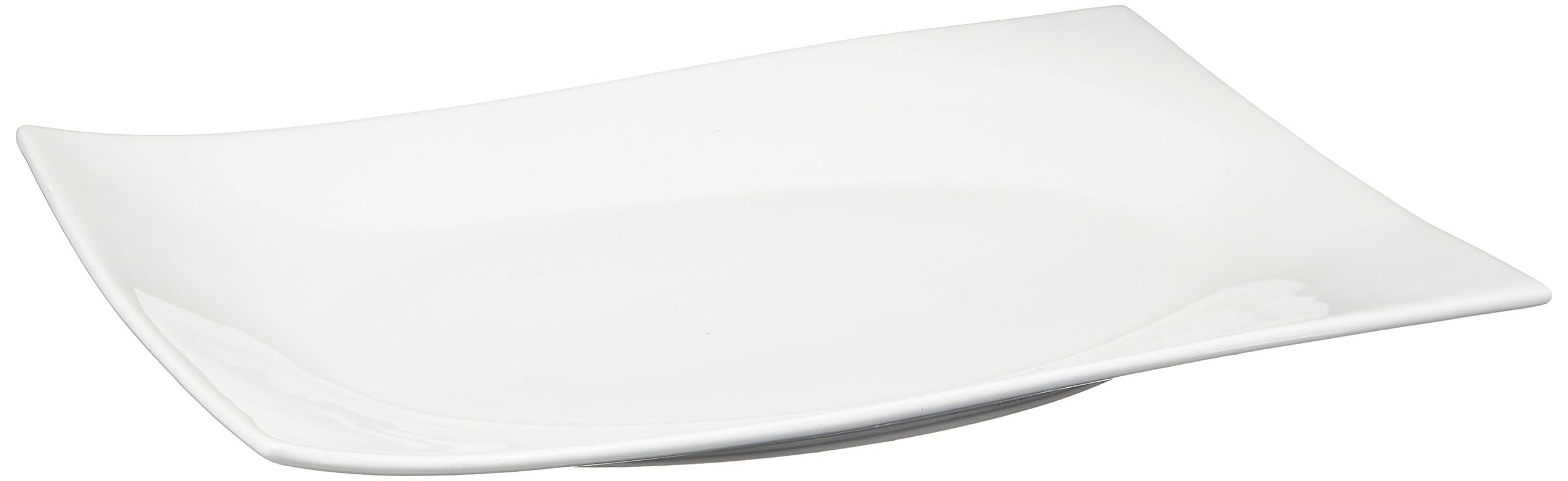 Maxwell and Williams Basics Motion Rectangular Plate, 8.5-Inch, White