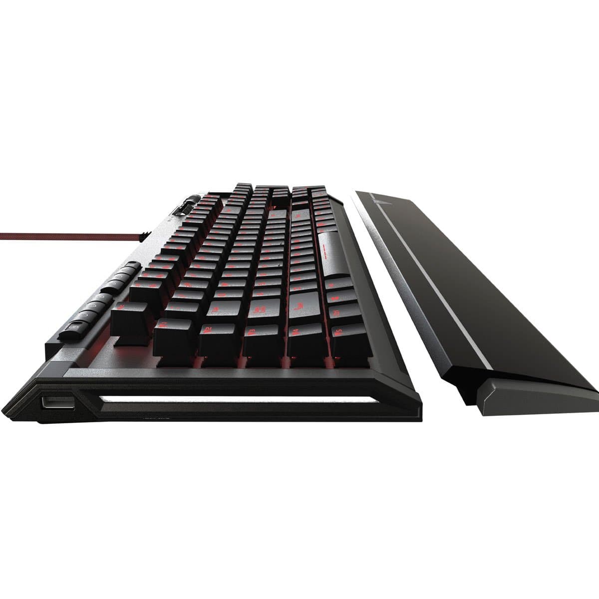 Patriot Viper V770 Pro Mechanical Gaming Keyboard Full RGB/Dedicated Media Controls/Macro Enabled, Viper Black and Silver(PV770MRUMXGM) UK Layout