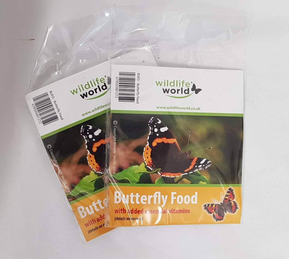Butterfly Food Twin Pack - 2 x 40g Sachets