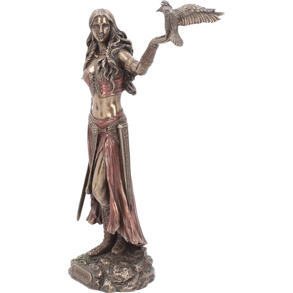 Nemesis Now Morrigan and Crow Figurine 28 cm Bronze