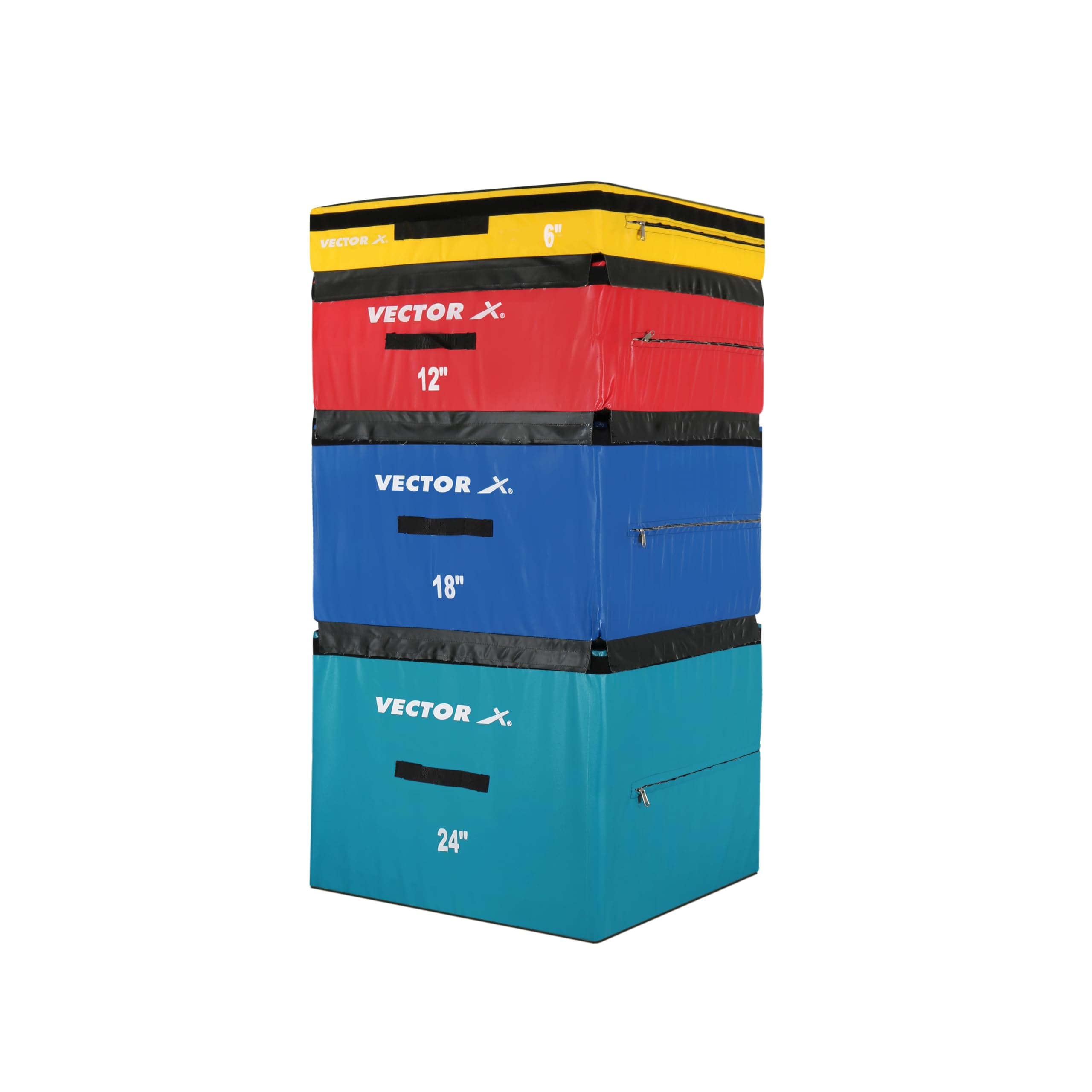 Viva Fitness/Vector X Gym Equipment Strength Training Jump Plyo Box Jumping Box for Home Home Workout Jump Box Balance Crosfit Funtional Training (18inch.)