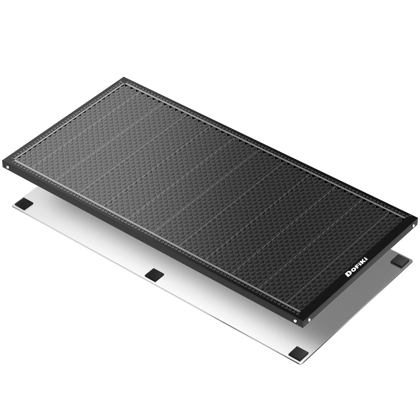 Dofiki Extended Honeycomb Laser Bed 400mm x 850mm for RAY5 Master 3, S20/S30/X20/X30/A20/A30, K1/K1 Pro Serices Extension Laser Engraver, Steel Honeycomb Panel with Metal Plate for Laser Cutting