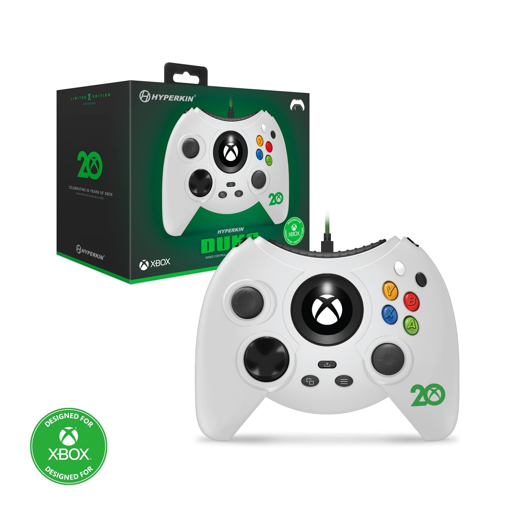 Hyperkin Duke Wired Controller - White