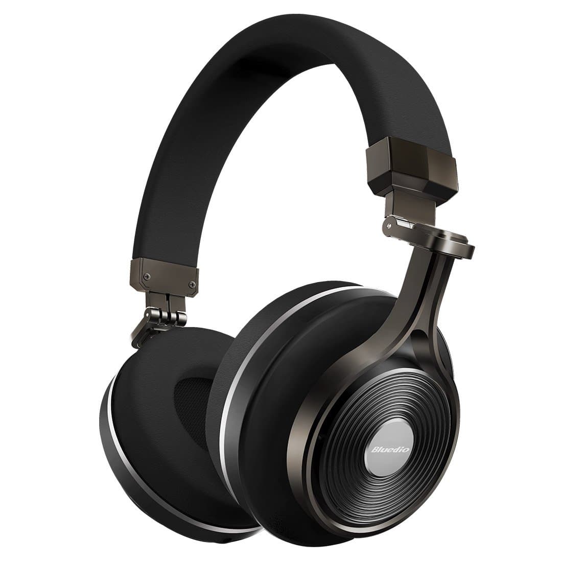Bluedio T3 (Turbine 3rd) Extra Bass Wireless Bluetooth 4.1 Stereo Headphones (Black)