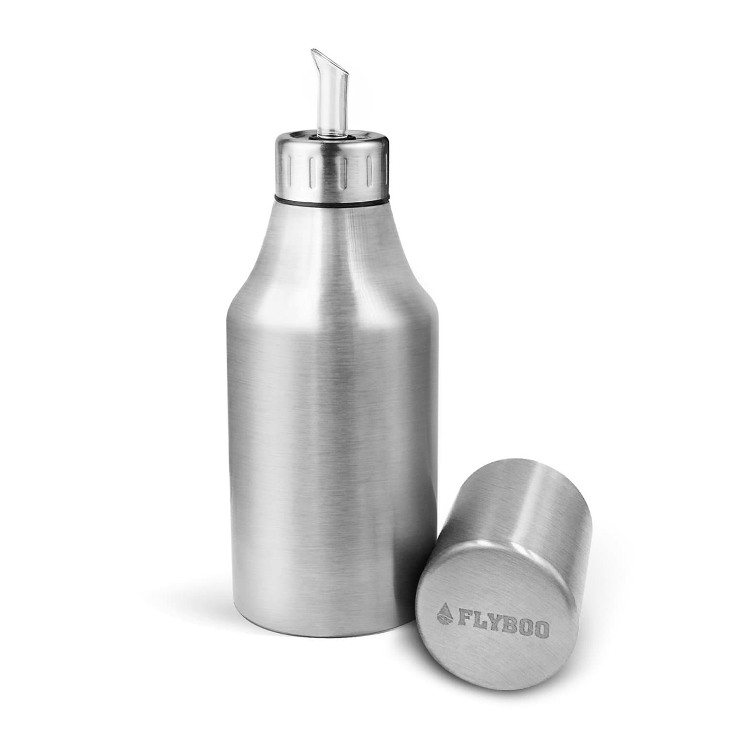 Flyboo(1000ML) - Olive Oil Dispenser Oil Bottle Unbreakable Stainless Steel by 35oz (1000ML)