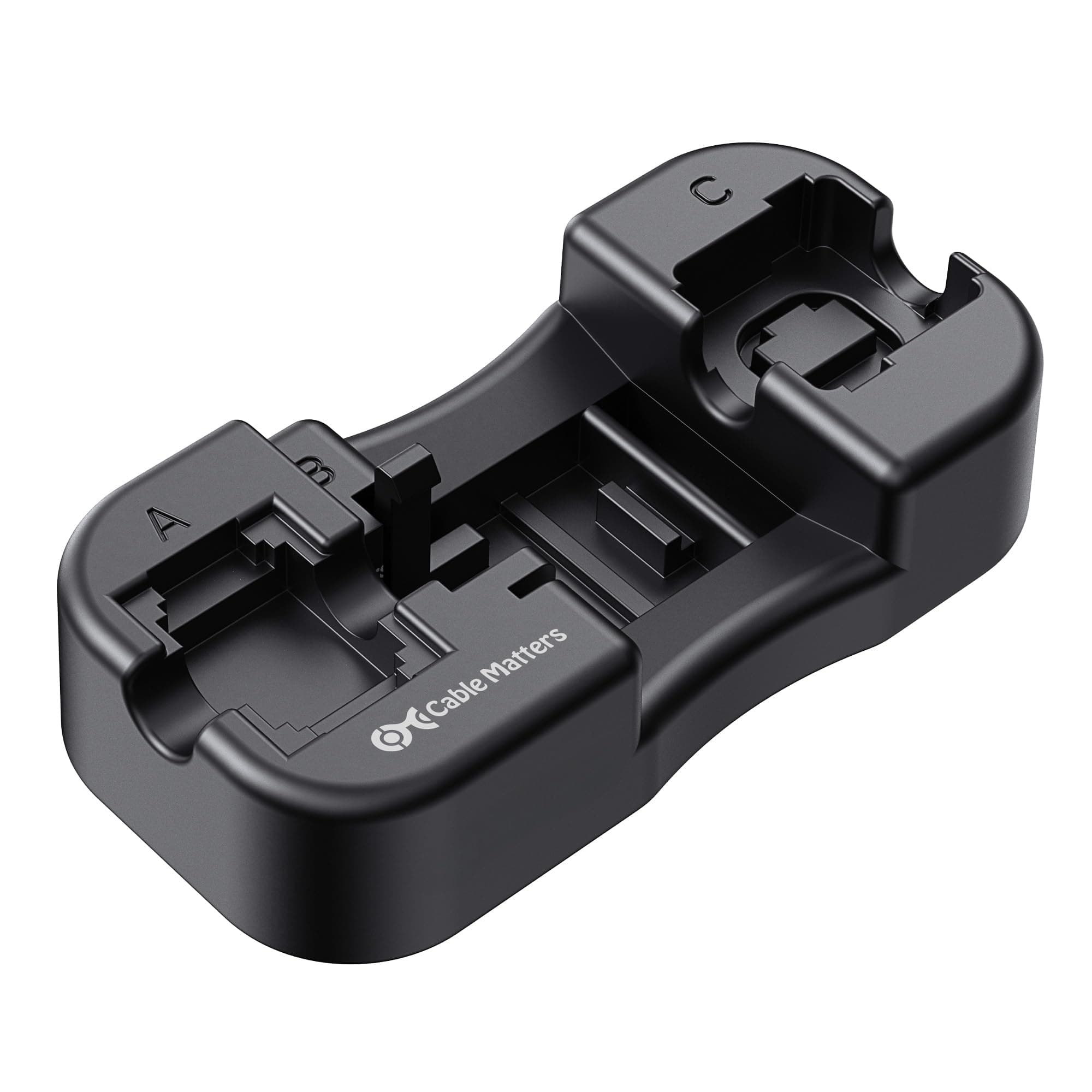 Cable Matters Keystone Jack Punch Down Tool Stand - Stable Base for RJ45 & RJ11 Termination, Compatible with 90 & 180 Degree Jacks, Secure & Safe Punching with 110, Krone, or 66 Tools