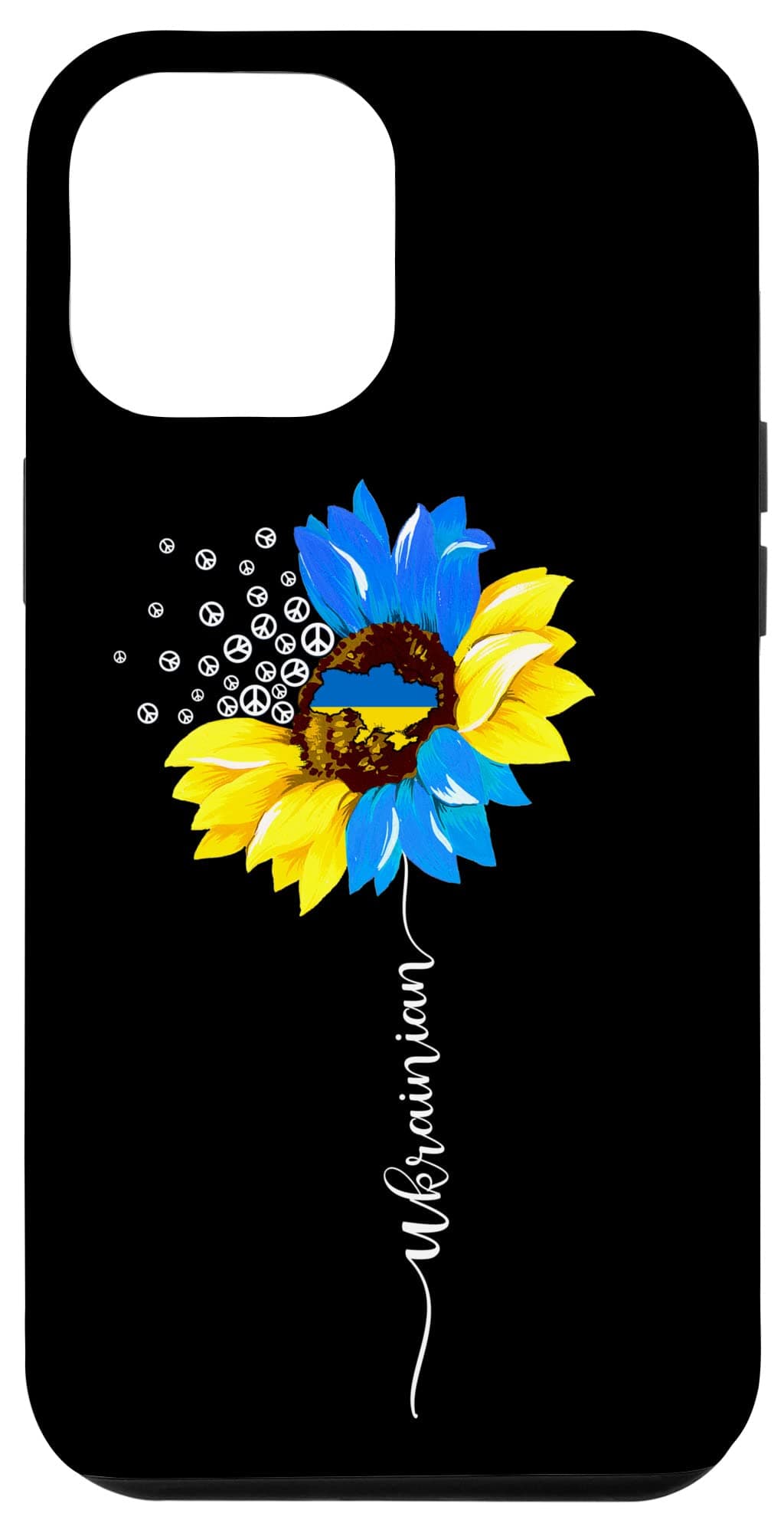 iPhone 12 Pro Max Ukraine Vintage Flag, Ukrainian Lovers, Ukraine Pride Case