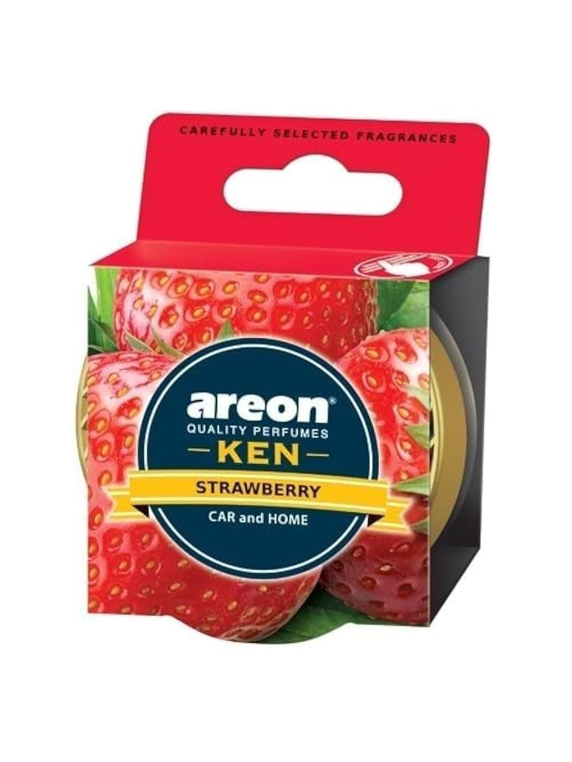 AREON Ken Strawberry Car Air Freshener(35g)