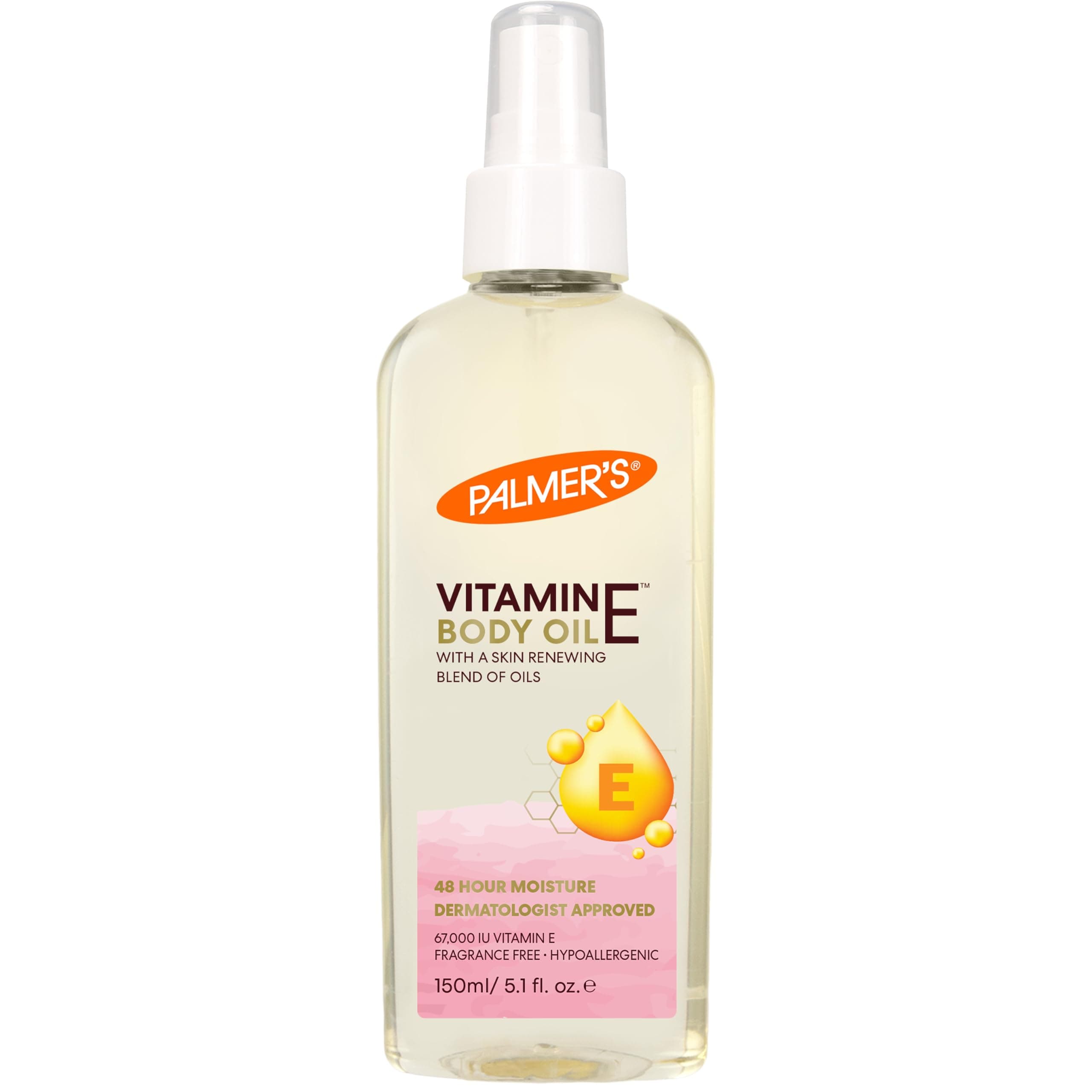 Palmer's Natural Vitamin E Multi-Purpose Body Oil, 5.1 oz.