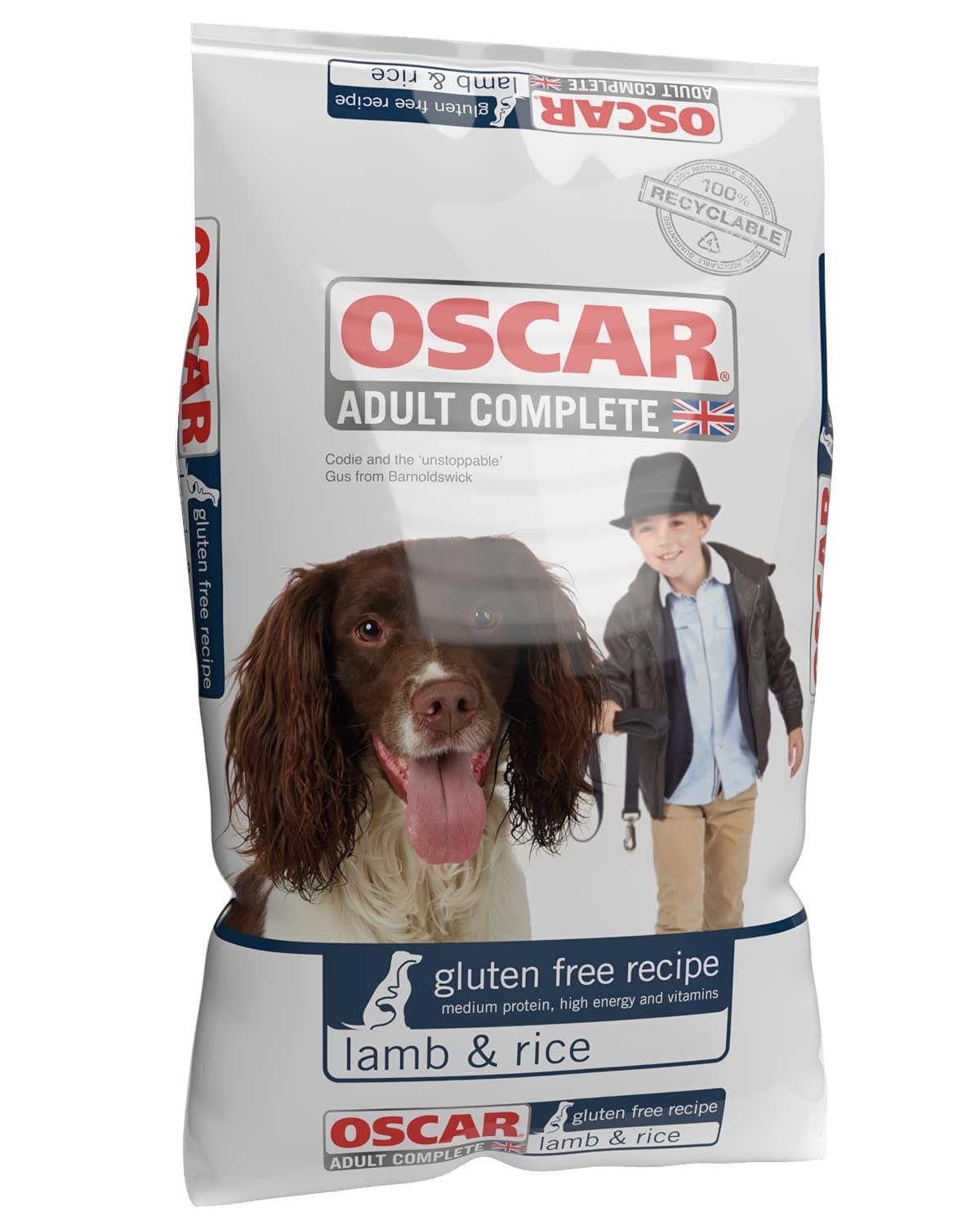 OSCAR Adult Lamb & Rice 15kg Complete Dry Dog Food
