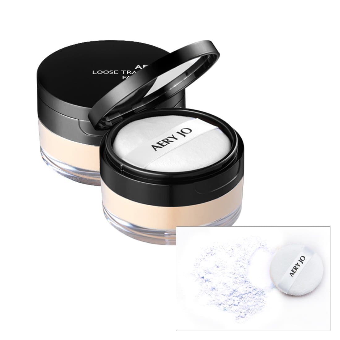 AERY JO Loose Translucent Face Powder No.19 True White