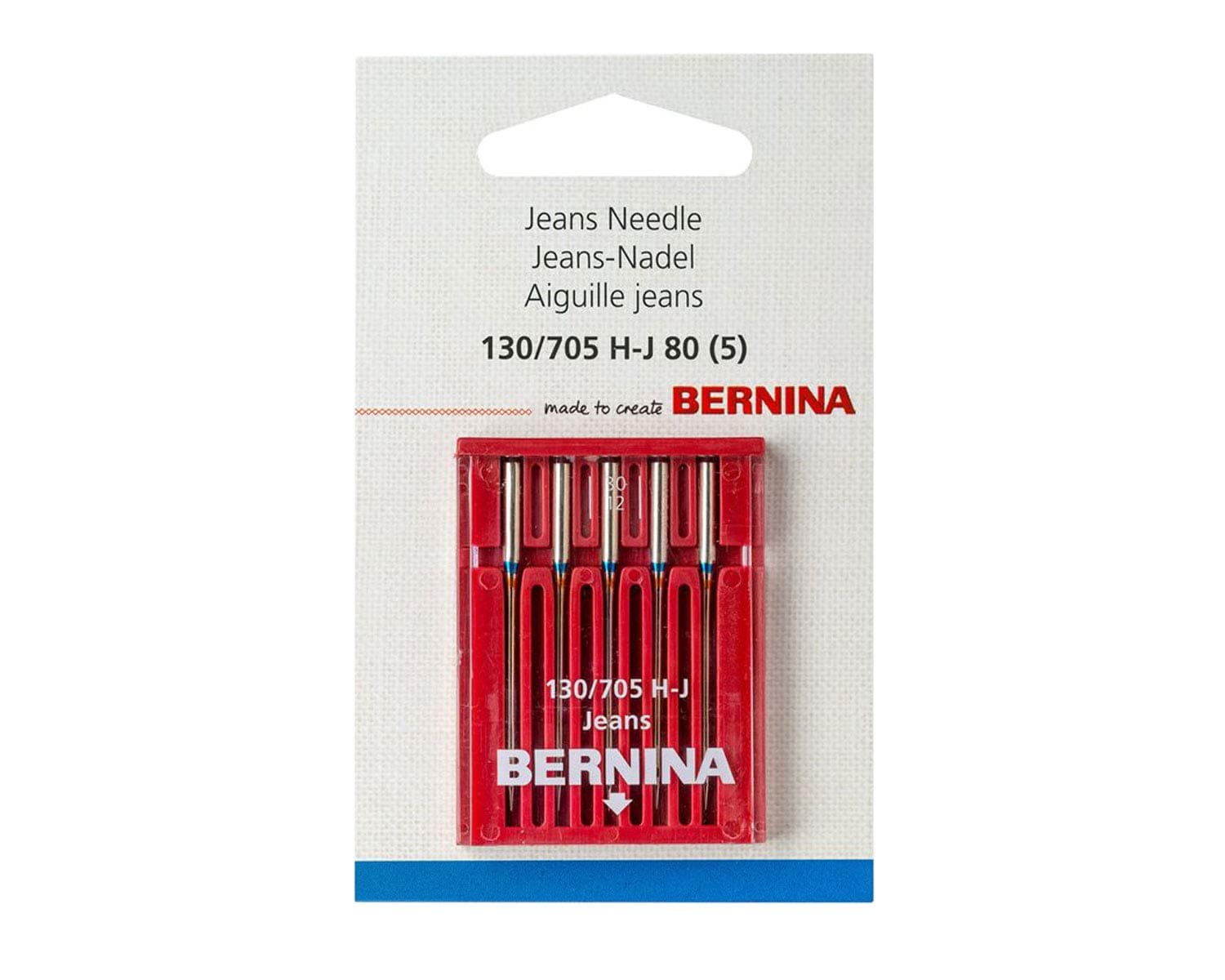 Genuine Bernina Accessories Sewing Jeans Needles Set