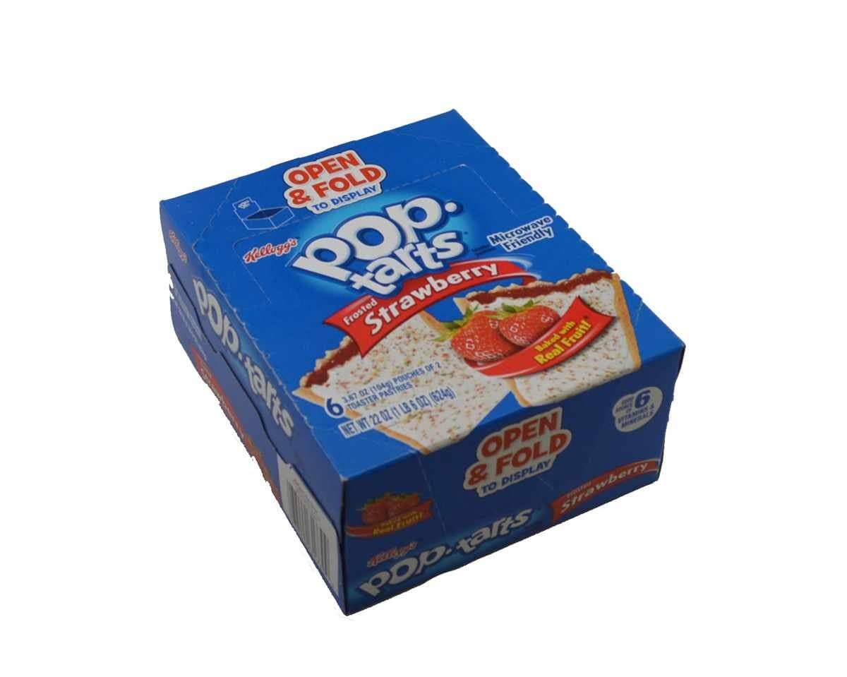 Pop Tarts Frosted Strawberry 2 Packs - 6 / Box