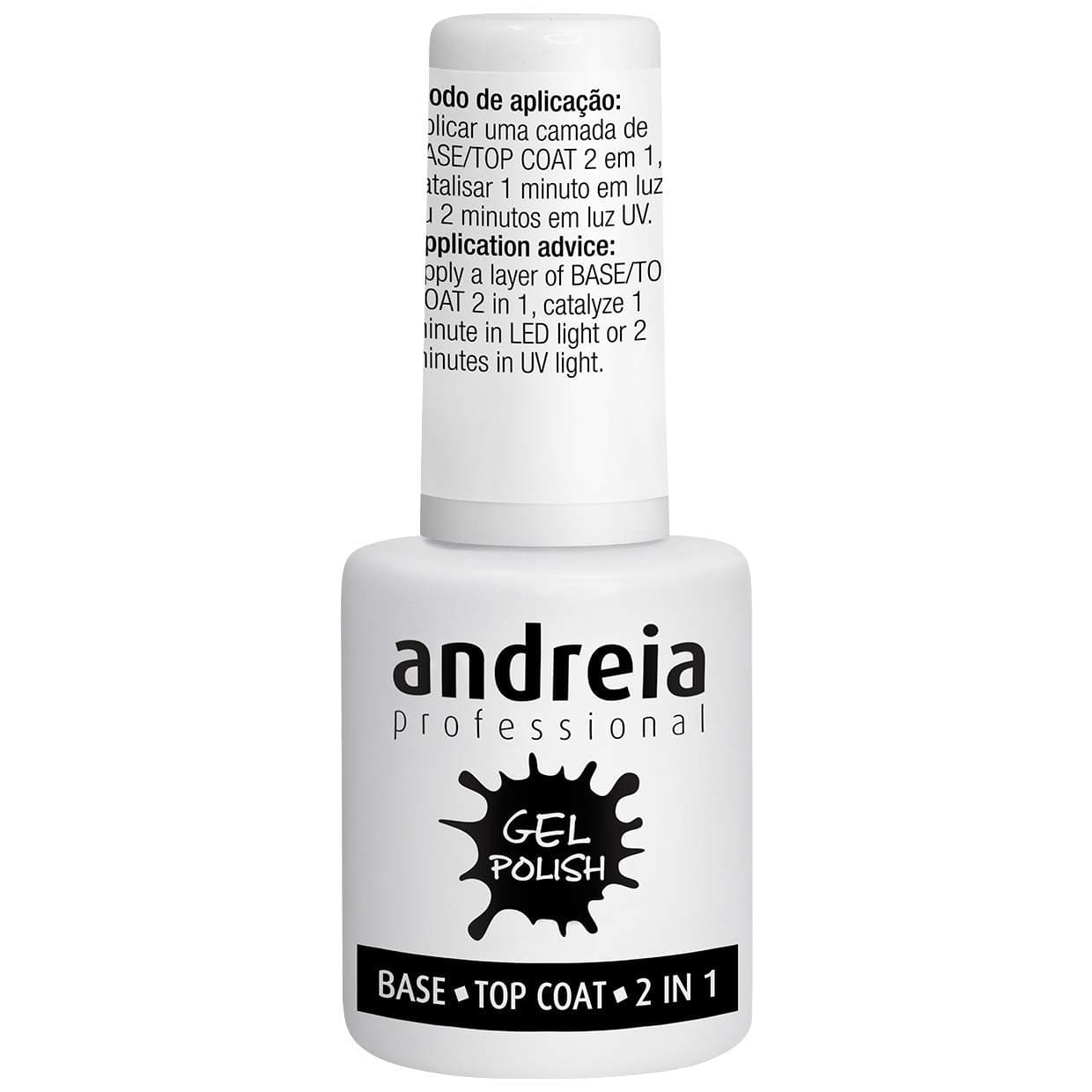 – Andreia Professional Nail Gel Polish Base and Top Coat 2 in 1