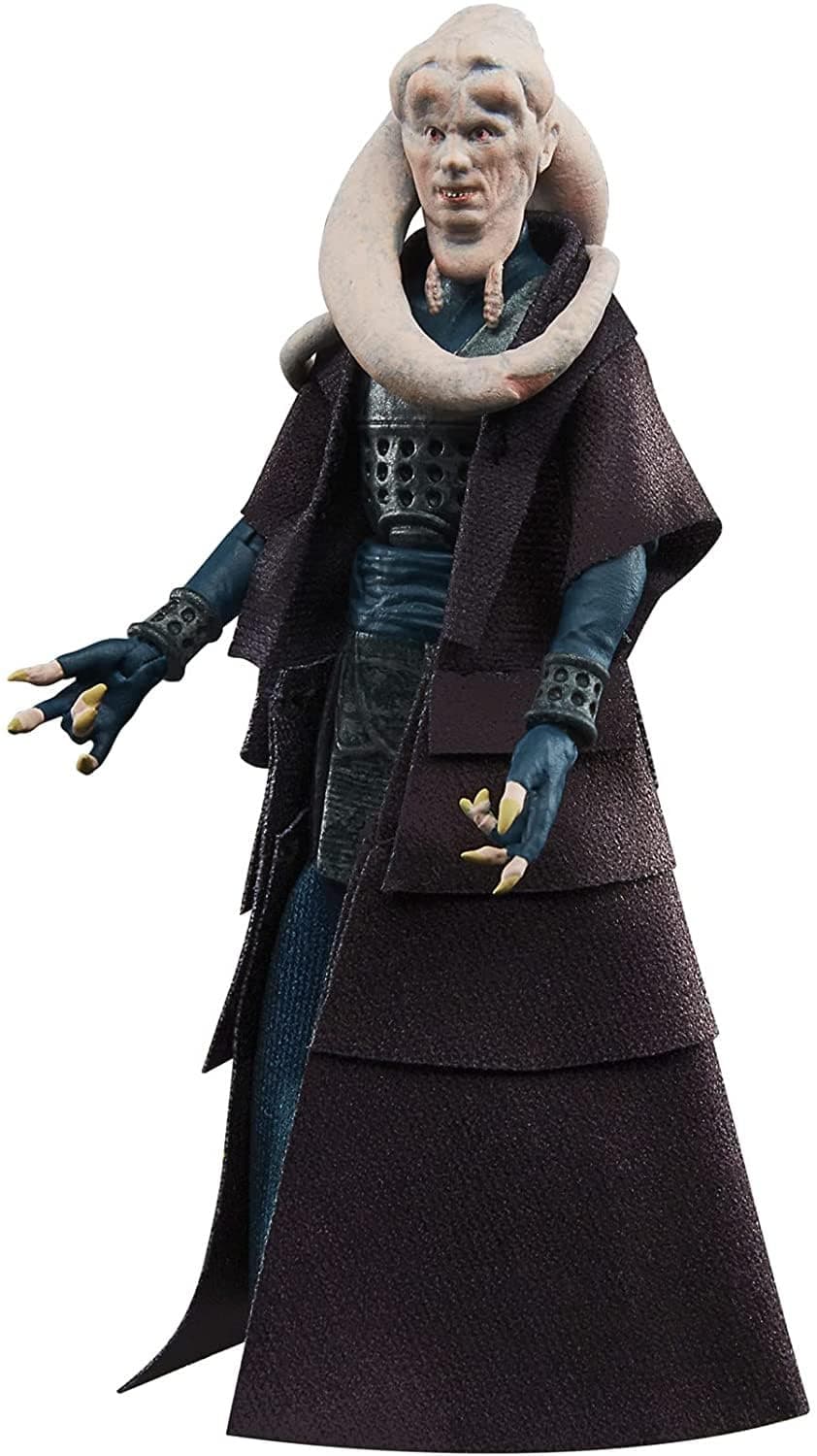 Star Wars Hasbro The Vintage Collection, Bib Fortuna, 9.5 cm Action Figure, Return of the Jedi, for Children, Ages 4 and Above F5558 Black