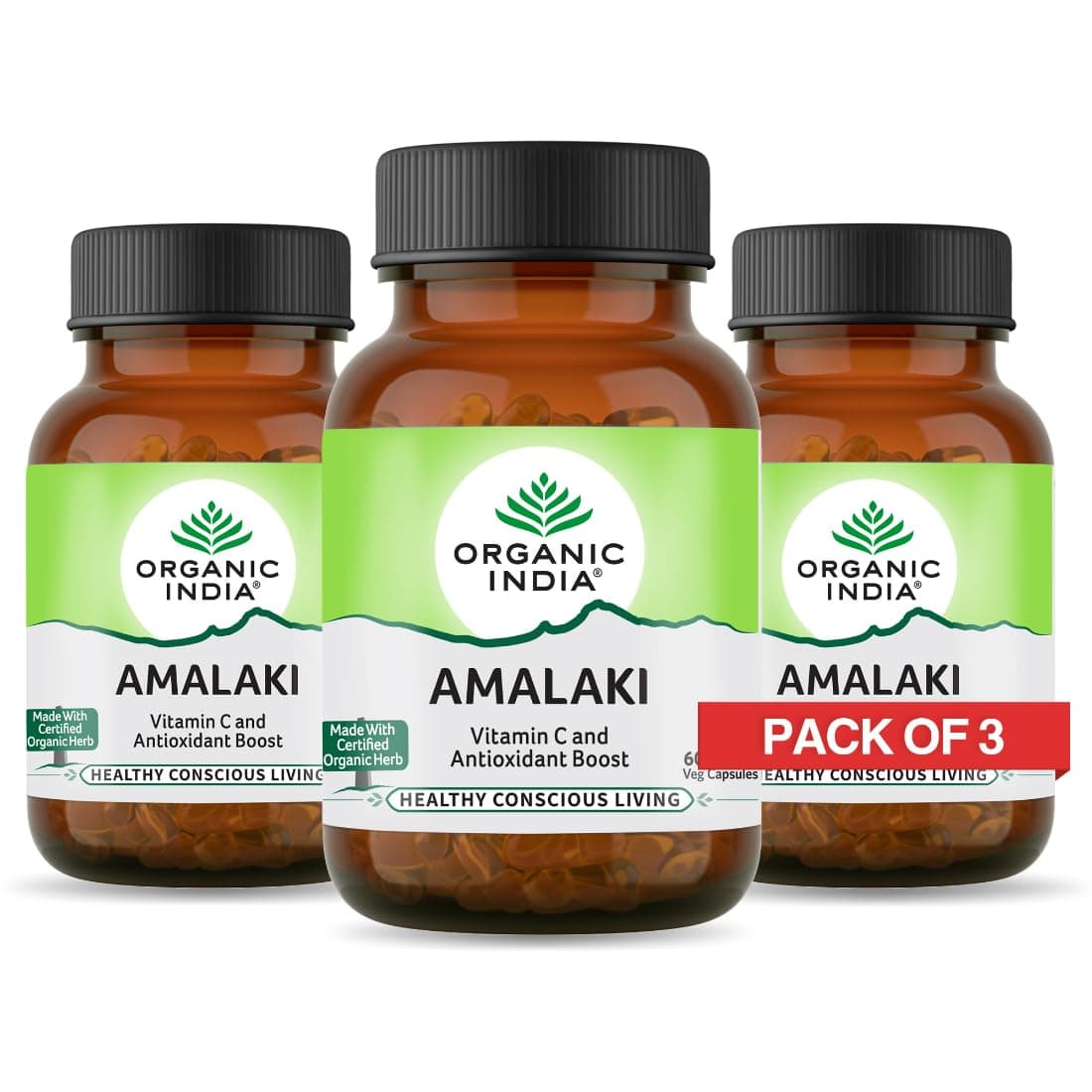 Amalaki 60 Veg Capsules (Pack of 3)