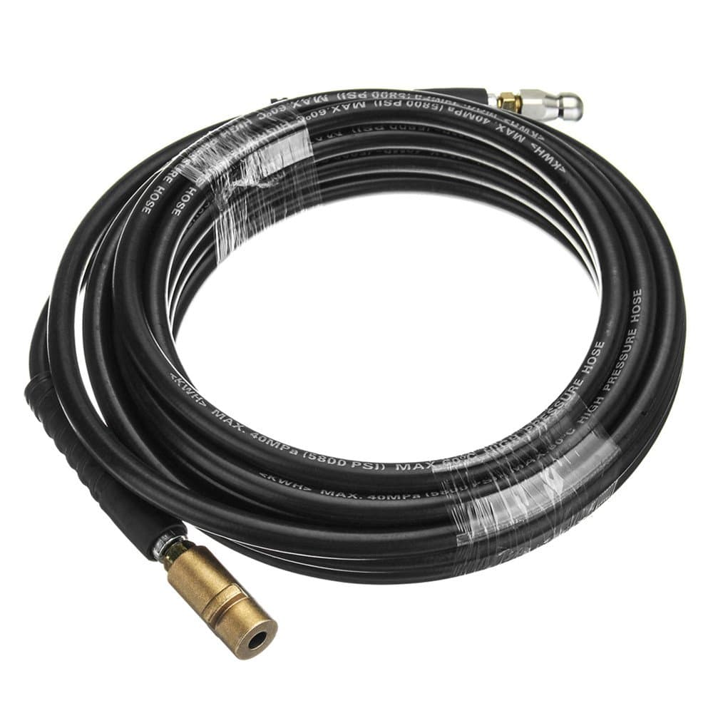 Luckgo 2/4/6/8M 5800Psi Pressure Washer Drain Cleaning Hose With Jet Nozzle For Karcher K-2M