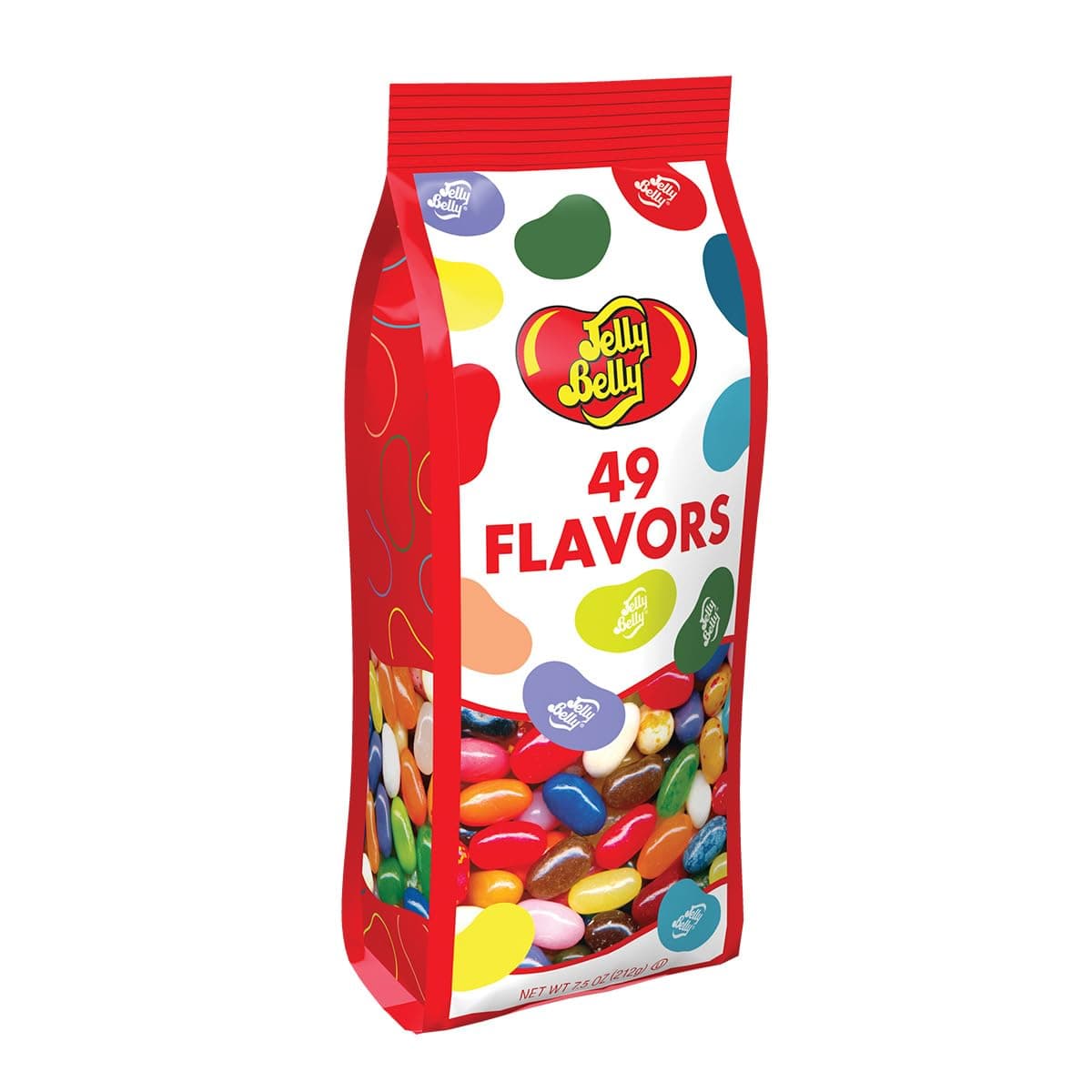 Jelly Belly 49 Assorted Jelly Bean Flavors - 7.5 Ounce GiftBag - Genuine, Official, Straight from the Source