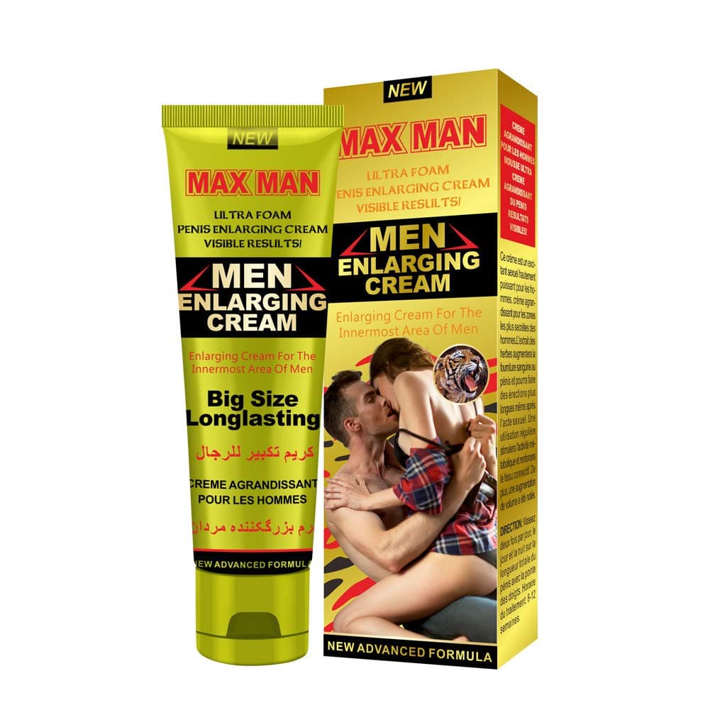 Men Massage Cream, 50g Male Enlargement Energy Cream Enhancement Extender Ointment, Private Parts Massage Gel Larger Thicker Longer for Male Better Performance