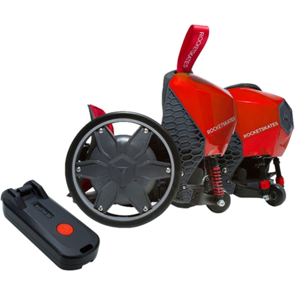 Acton Rocketskates R5 ACTR5RE Electric Bluetooth Roller Skates - Red