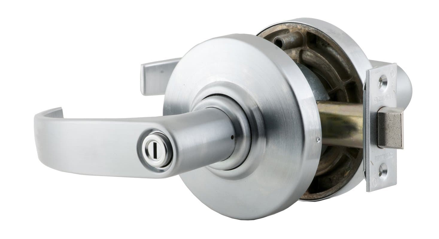 Schlage Commercial AL40NEP613 AL Series Grade 2 Cylindrical Lock, Privacy Function, Neptune Lever Design, Oil Rubbed Bronze Finish