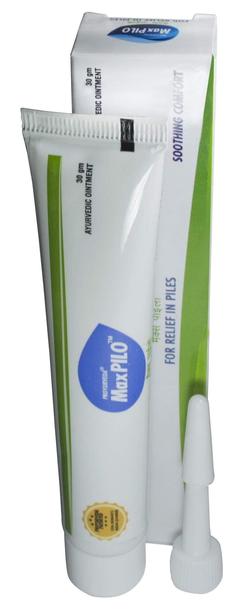 Bleeding Gel & Ayurvedic Medicine for Hemorrhoid ointment Gel - 30 gms, Fissure Bowel Bleeding Gel - Maxpilo Ointment Gel