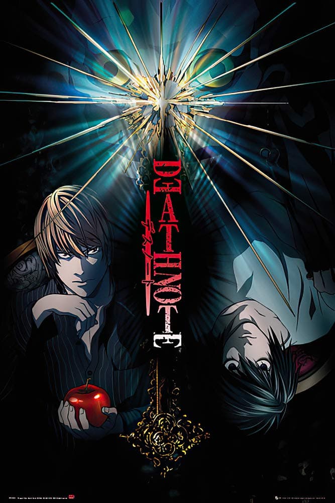 POSTER STOP ONLINE Death Note - Manga/Anime TV Show Poster/Print (Duo - Light vs. L) (Size 24" x 36")