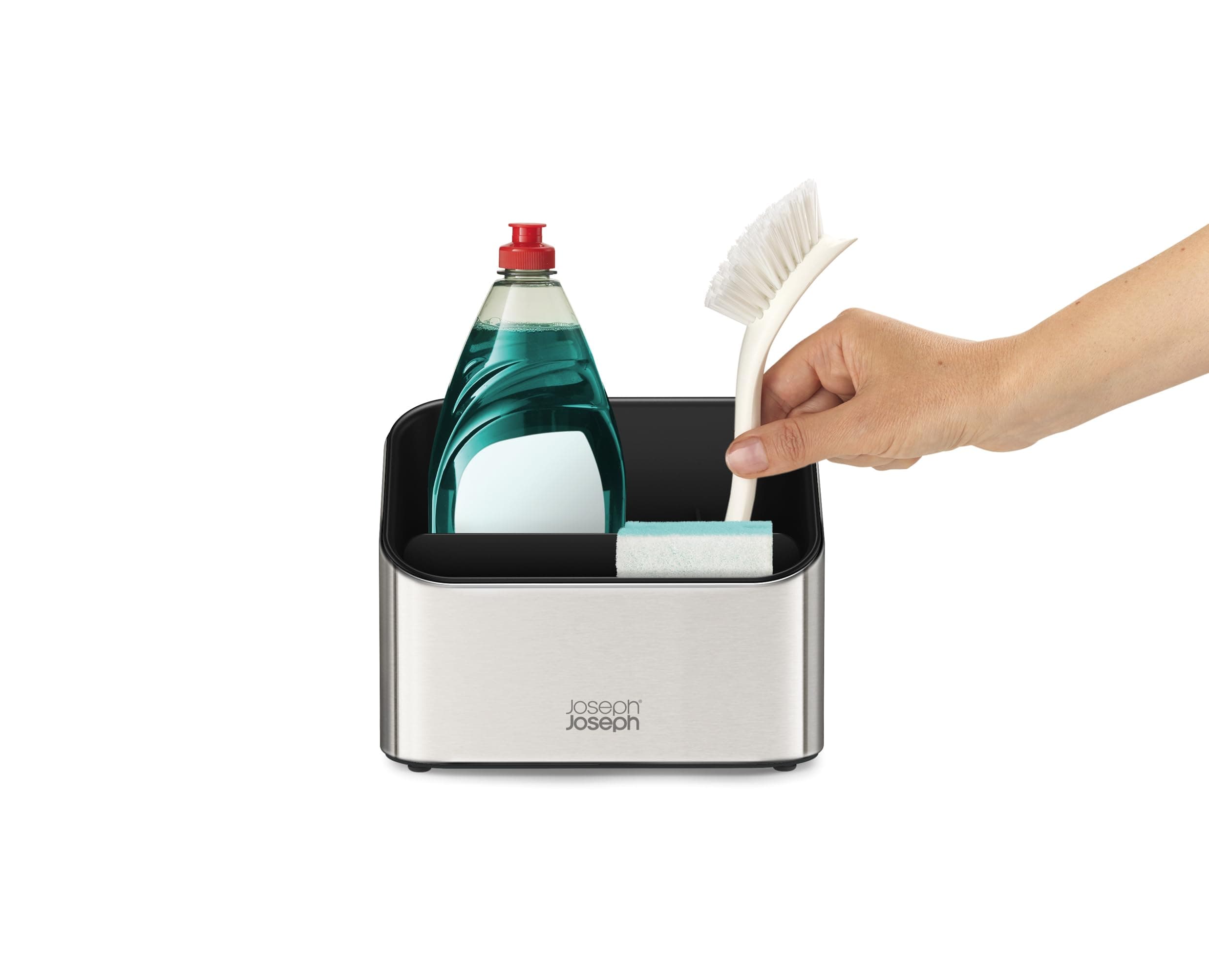 Sink Caddy, Stainless Steel, Steel, One Size