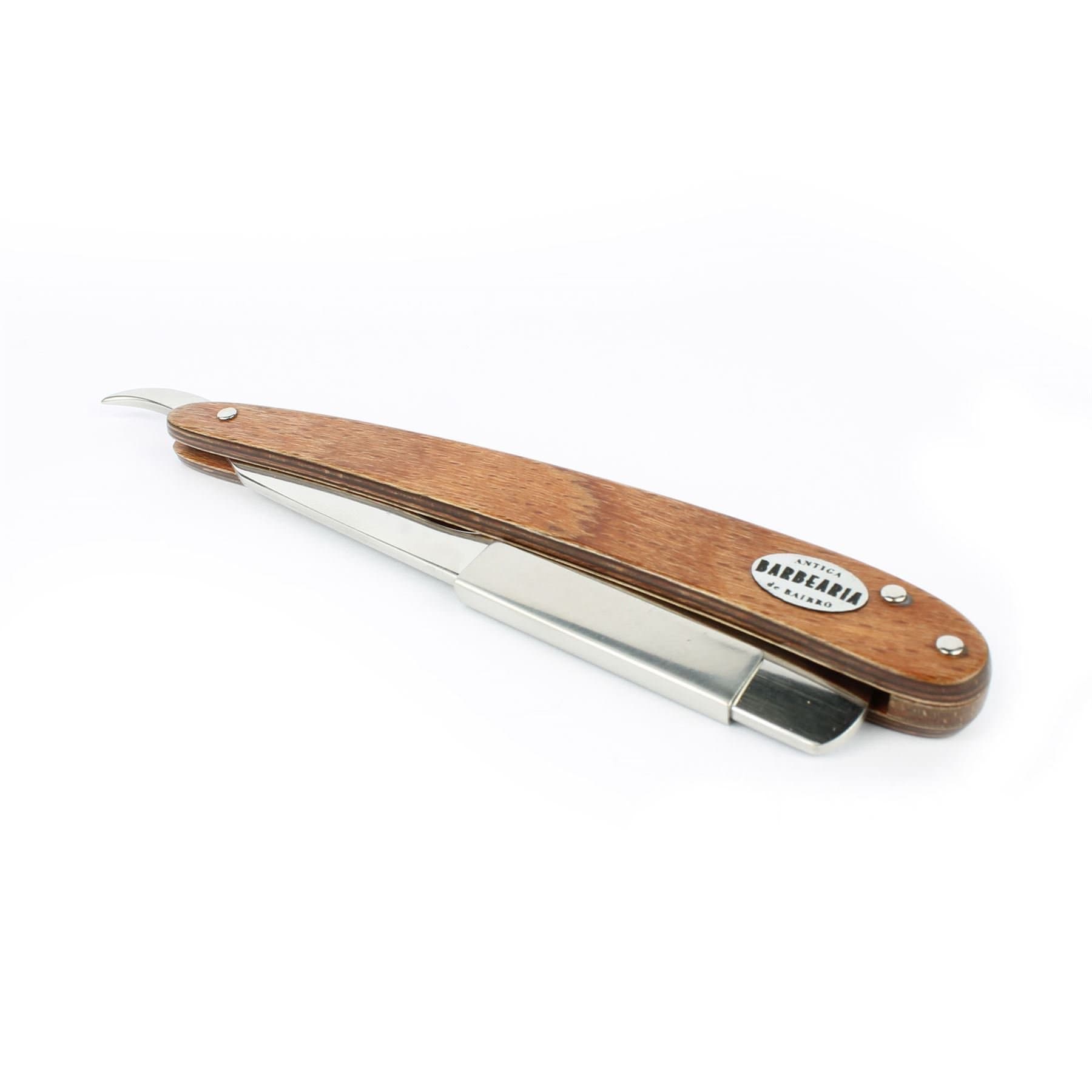 Fado das Castas - Antiga Barbearia de Bairro Classic Silver Straight Razor for Men